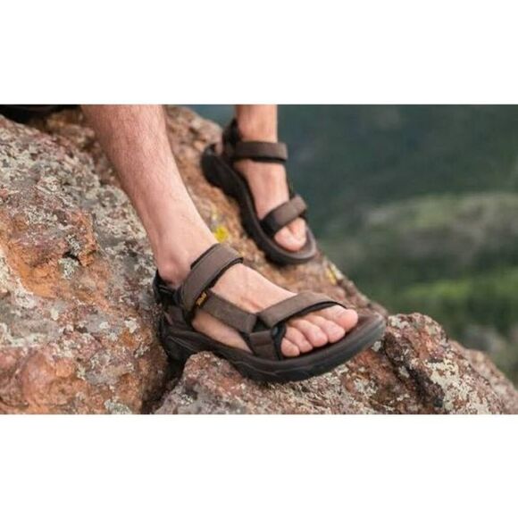 ✨Teva Terra Fi 4 Men’s Leather Sz 9 Sandals✨ main image 4